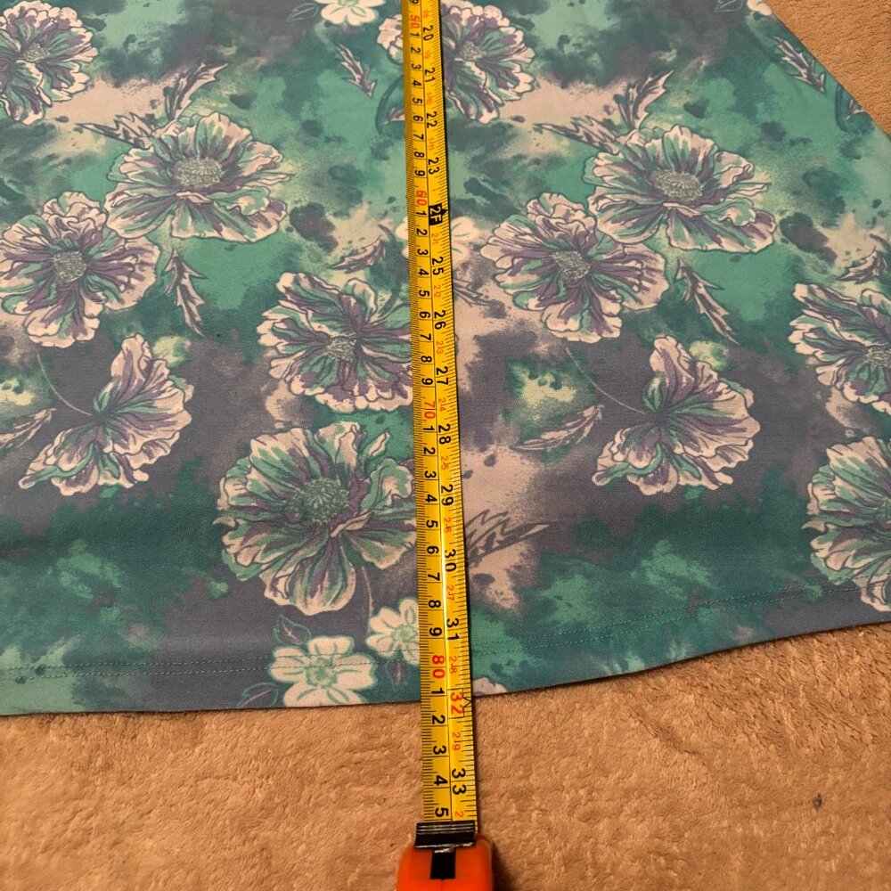 Just Be Floral Sleeveless Swing Dress | Size Small - Picture 4 of 6